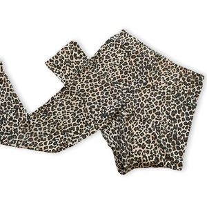 European Leopard-Print Leggings